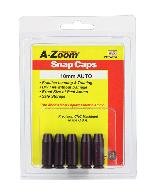 A-Zoom Snap Caps 10mm Red