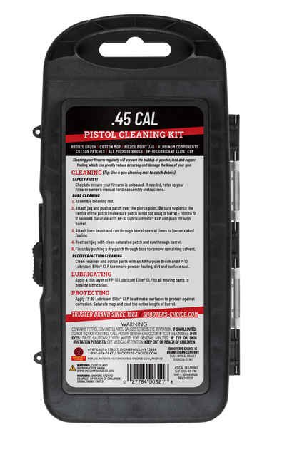 Freedom 45 Cal Cleaning Kit
