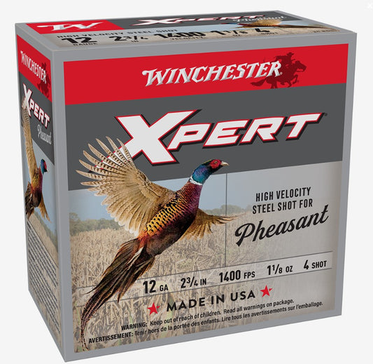 Winchester 12 GA 2 23/4 1400fps 1 1 1/8ox #4 (WEXP12H4)