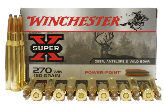 Winchester 270 WIN 150 GR PP 20 RDS (X2704)