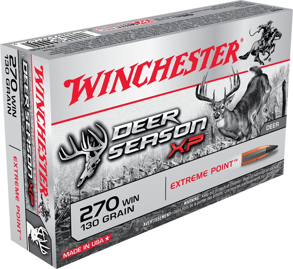 Winchester 270 Win 130gr Deer Season XP 20ct (X270DS)