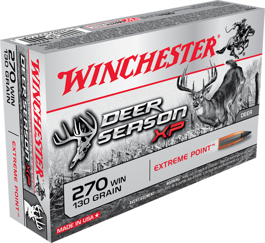 Winchester 270 Win 130gr Deer Season XP 20ct (X270DS)