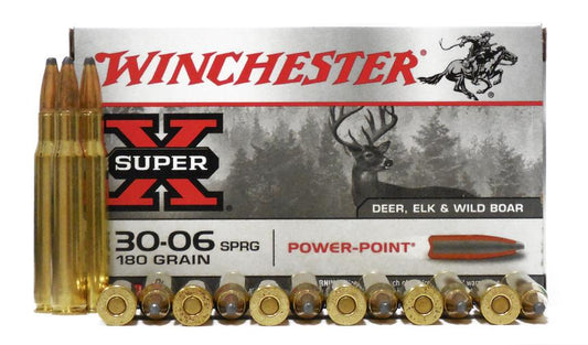 Winchester 30-06 SPRG 180 GR PP 20 RDS (X30064)