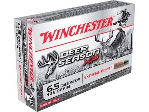 Winchester 6.5 Creedmoor 125 gr XP Deer Season (X65DS) .